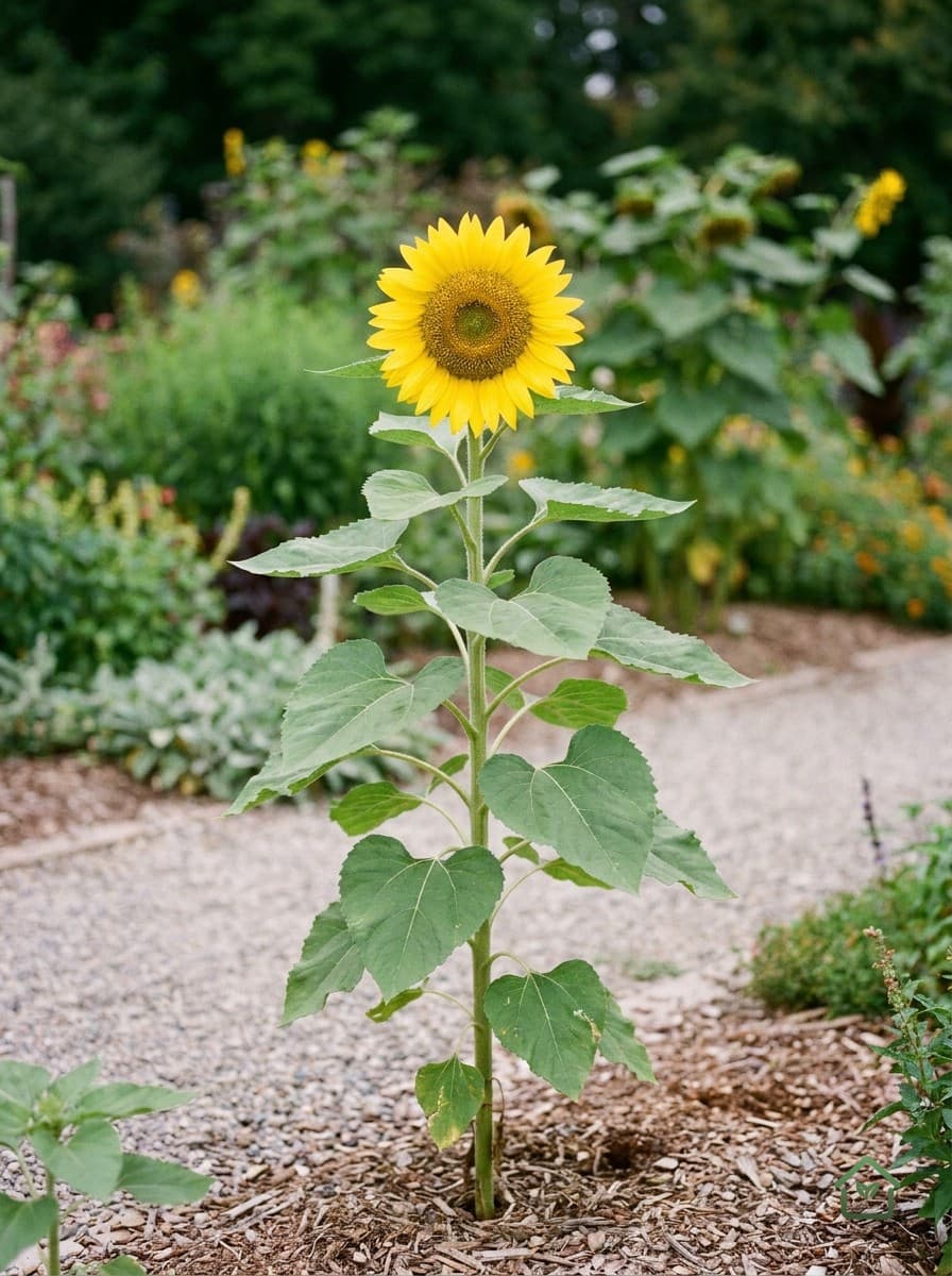 Lage zonnebloem