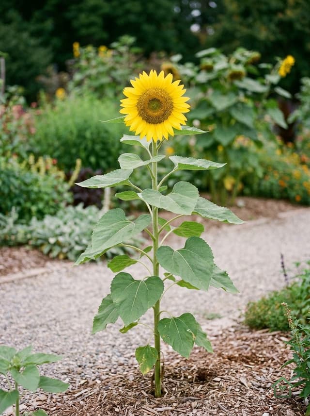 Lage zonnebloem