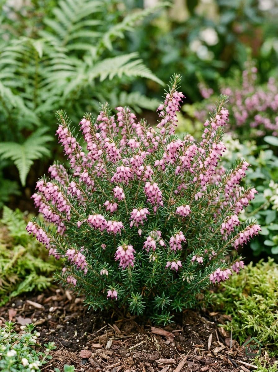 Roze winterheide