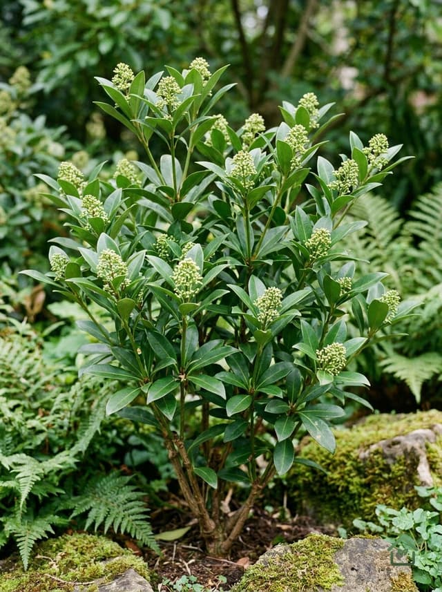 Skimmia 'Kew Green'
