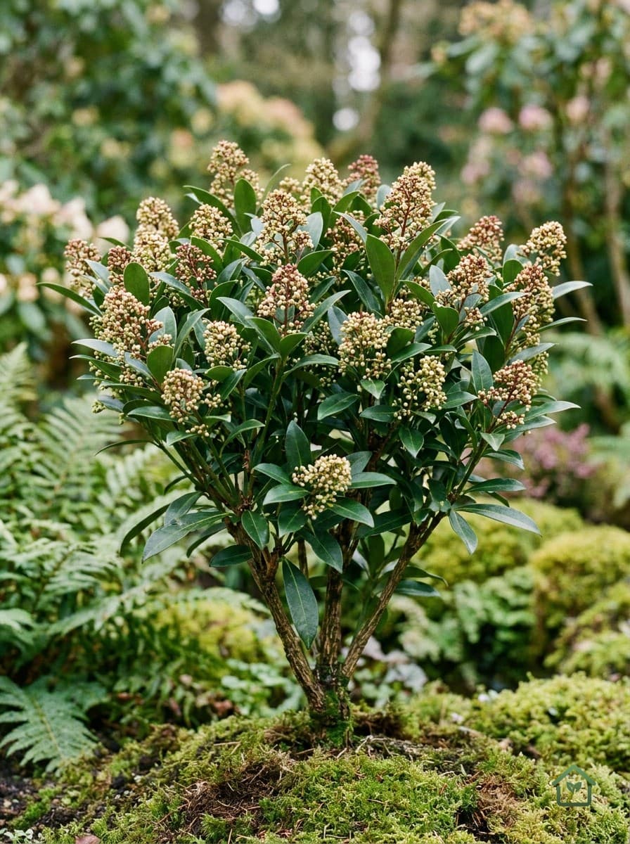 Skimmia 'Fragrant Cloud'